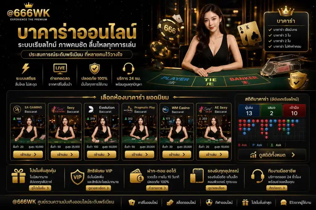 บาคาร่า 666wk